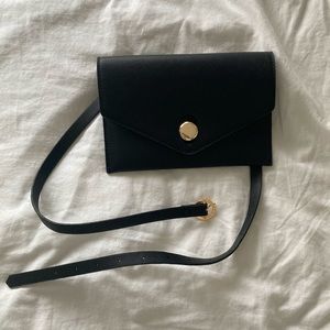Zara Black Waist Belt Bag